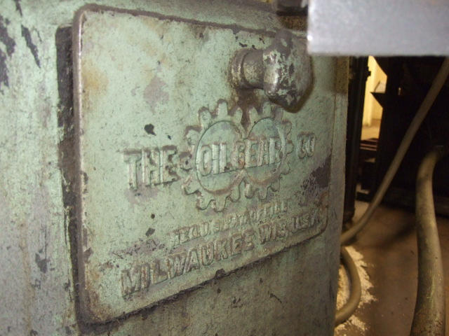 Oilgear XA, Machine ID: 4731